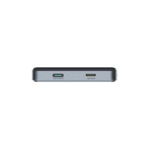 Joyroom JR-PBM08 Pro Powerbank 22.5W 10000mAh with Wireless Charging 2x USB-C - pilkos spalvos - Image 5