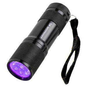 Wozinsky WLD-9L IP65 UV Flashlight for Trace Detection - Black - Image 4