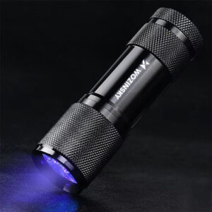 Wozinsky WLD-9L IP65 UV Flashlight for Trace Detection - Black - Image 5