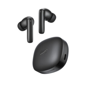 QCY T13 Pro Wireless In-Ear Noise Cancelling ANC Headphones - juodos spalvos - Image 3