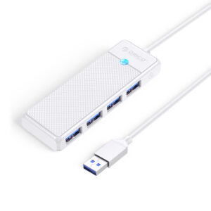 Orico PAPW4A-U3 USB Hub 4-port 4x USB-A 3.0 1.8 m - white