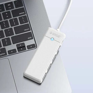 Orico PAPW4A-C3 USB Hub 4-port 4x USB-A 3.0 1.8 m - white - Image 6