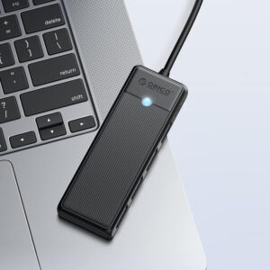 Orico PAPW4A-C3 USB Hub 4-port 4x USB-A 3.0 0.15 m - black - Image 6