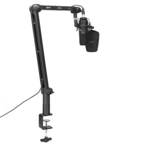 Boya BY-BA30 Desktop Microphone Arm with Hidden Cable Management - juodos spalvos - Image 2