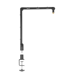 Boya BY-BA30 Desktop Microphone Arm with Hidden Cable Management - juodos spalvos - Image 5