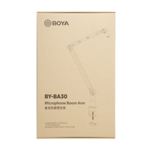 Boya BY-BA30 Desktop Microphone Arm with Hidden Cable Management - juodos spalvos - Image 6