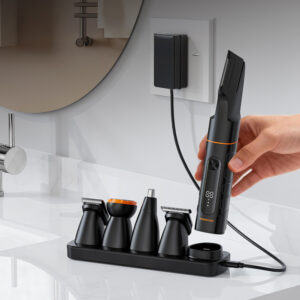 MAXGROOM LK-892 multifunctional trimmer with replaceable tips - black - Image 9