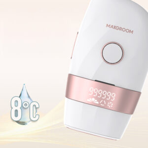 MAXGROOM JD-TM003 IPL epilator for hair removal - white and pink - Image 5
