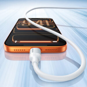 Joyroom S-A62 Lively Series 3A USB-A - USB-C kabelis 1.2 m - baltos spalvos - Image 7