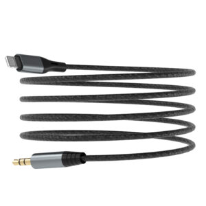 Dudao Lightning to mini jack 3.5mm audio cable 1m gray (L11PRO) - Image 4
