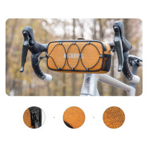 Rockbros TL001 ROAD TO SKY 1.9L Handlebar Bike Bag Waterproof - Orange - Image 2