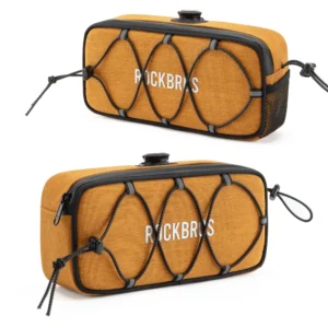 Rockbros TL001 ROAD TO SKY 1.9L Handlebar Bike Bag Waterproof - Orange - Image 9
