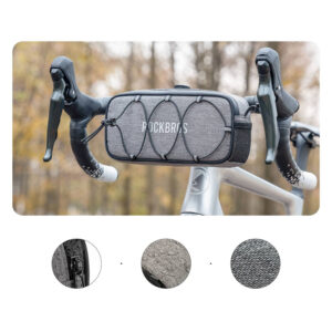 Rockbros TL001 ROAD TO SKY 1.9L Waterproof Handlebar Bike Bag - Gray - Image 2