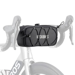 Rockbros TL001 ROAD TO SKY 1.9L Waterproof Handlebar Bike Bag - Black