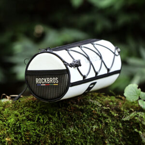 Rockbros TL002 ROAD TO SKY 1.5L Waterproof Handlebar Bike Bag - White - Image 3