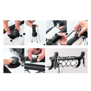 Rockbros TL002 ROAD TO SKY 1.5L Waterproof Handlebar Bike Bag - White - Image 9