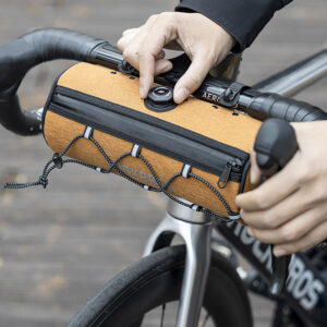 Rockbros TL002 ROAD TO SKY 1.5L Handlebar Bike Bag Waterproof - Orange - Image 7