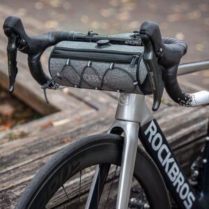 Rockbros TL002 ROAD TO SKY 1.5L Waterproof Handlebar Bike Bag - Gray - Image 5