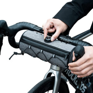 Rockbros TL002 ROAD TO SKY 1.5L Waterproof Handlebar Bike Bag - Gray - Image 6