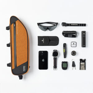 Rockbros TL003 ROAD TO SKY 2L Frame Bag Waterproof - Orange - Image 7
