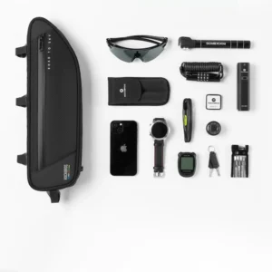 Rockbros TL003 ROAD TO SKY 2L Frame Bag Waterproof - Black - Image 4