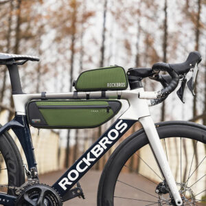 Rockbros TL004 ROAD TO SKY 0.7 l waterproof frame bag - green - Image 4