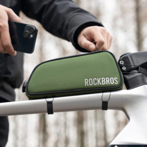 Rockbros TL004 ROAD TO SKY 0.7 l waterproof frame bag - green - Image 6