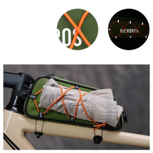 Rockbros TL004 ROAD TO SKY 0.7 l waterproof frame bag - green - Image 9