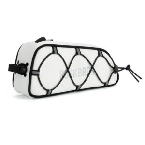 Rockbros TL004 ROAD TO SKY 0.7L Waterproof Frame Bike Bag - White - Image 2