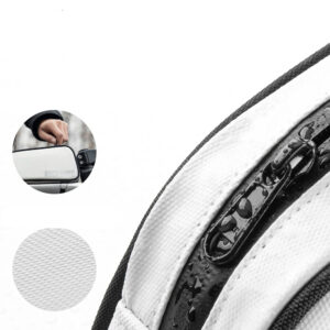 Rockbros TL004 ROAD TO SKY 0.7L Waterproof Frame Bike Bag - White - Image 5