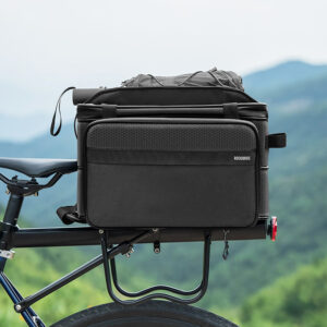 Rockbros A30 ROAD TO SKY Foldable Bike Bag for Trunk 15-30L - Black - Image 6