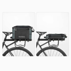 Rockbros A30 ROAD TO SKY Foldable Bike Bag for Trunk 15-30L - Gray - Image 2