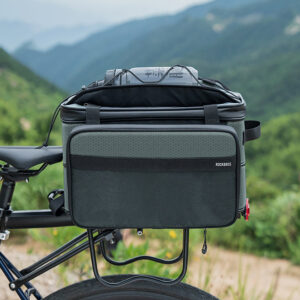 Rockbros A30 ROAD TO SKY Foldable Bike Bag for Trunk 15-30L - Gray - Image 5