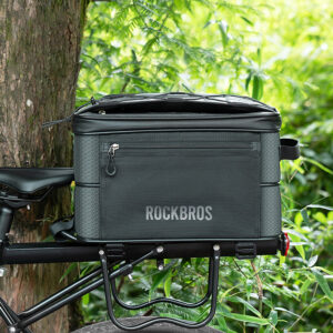 Rockbros A30 ROAD TO SKY Foldable Bike Bag for Trunk 15-30L - Gray - Image 9