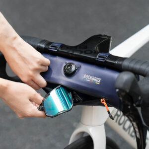 Rockbros AS-143 ROAD TO SKY handlebar bicycle bag waterproof 2 l - blue - Image 3