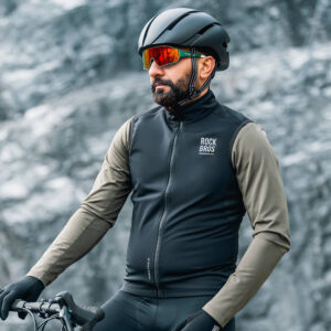 Rockbros TLMJ002 ROAD TO SKY windproof vest insulated M - black - Image 9