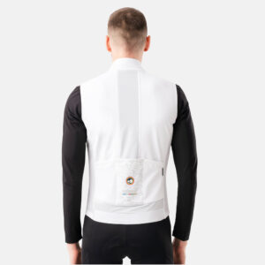 Rockbros TLMJ002 ROAD TO SKY insulated windproof vest S - white - Image 6