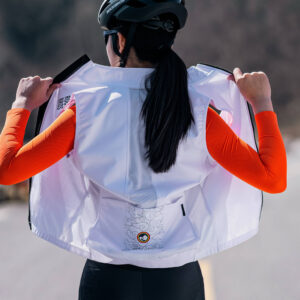 Rockbros TLMJ002 ROAD TO SKY windproof vest insulated M - white - Image 9