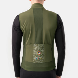 Rockbros TLMJ002 ROAD TO SKY insulated windproof vest L - green - Image 6