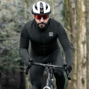 Rockbros TLWT001 ROAD TO SKY windproof insulated cycling jersey L - black - Image 5