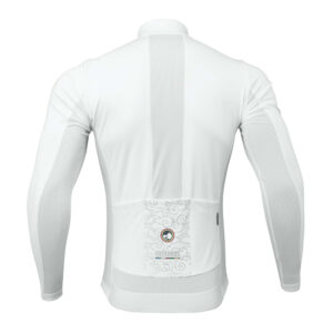 Rockbrs TLWT001 ROAD TO SKY cycling sweatshirt, windproof, insulated, S - white - Image 2