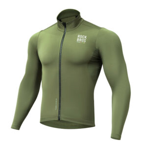 Rockbros TLWT001 ROAD TO SKY windproof insulated cycling jersey M - green