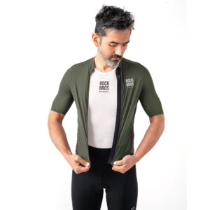 Rockbros 15220004002 ROAD TO SKY men's cycling jersey short sleeve S - green - Image 5