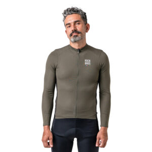 Rockbros 15220003002 ROAD TO SKY men's long sleeve cycling jersey S - green - Image 4