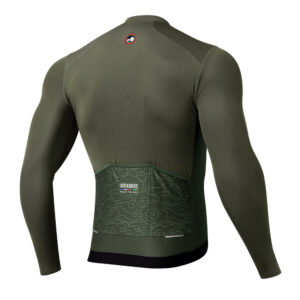 Rockbros 15220003003 ROAD TO SKY men's cycling jersey long sleeve M - green - Image 2