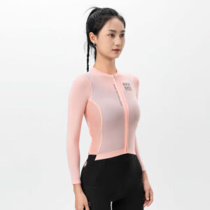 Rockbros 15110012010 ROAD TO SKY women's cycling jersey long sleeve S - pink - Image 4