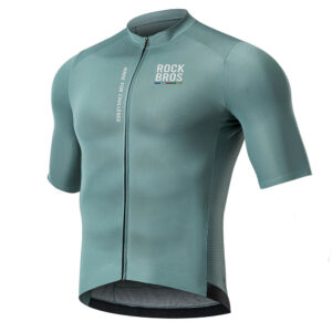 Rockbros 15120014018 ROAD TO SKY men's cycling jersey, short sleeve, L - gray-blue