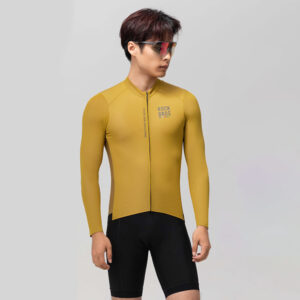 Rockbros 15120015025 ROAD TO SKY men's long sleeve cycling jersey L - yellow - Image 2