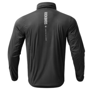 Rockbros TLWT002 ROAD TO SKY windbreaker lightweight, S - black - Image 3