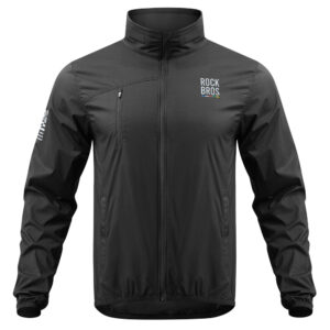 Rockbros TLWT002 ROAD TO SKY M Bicycle Windbreaker - Black - Image 2